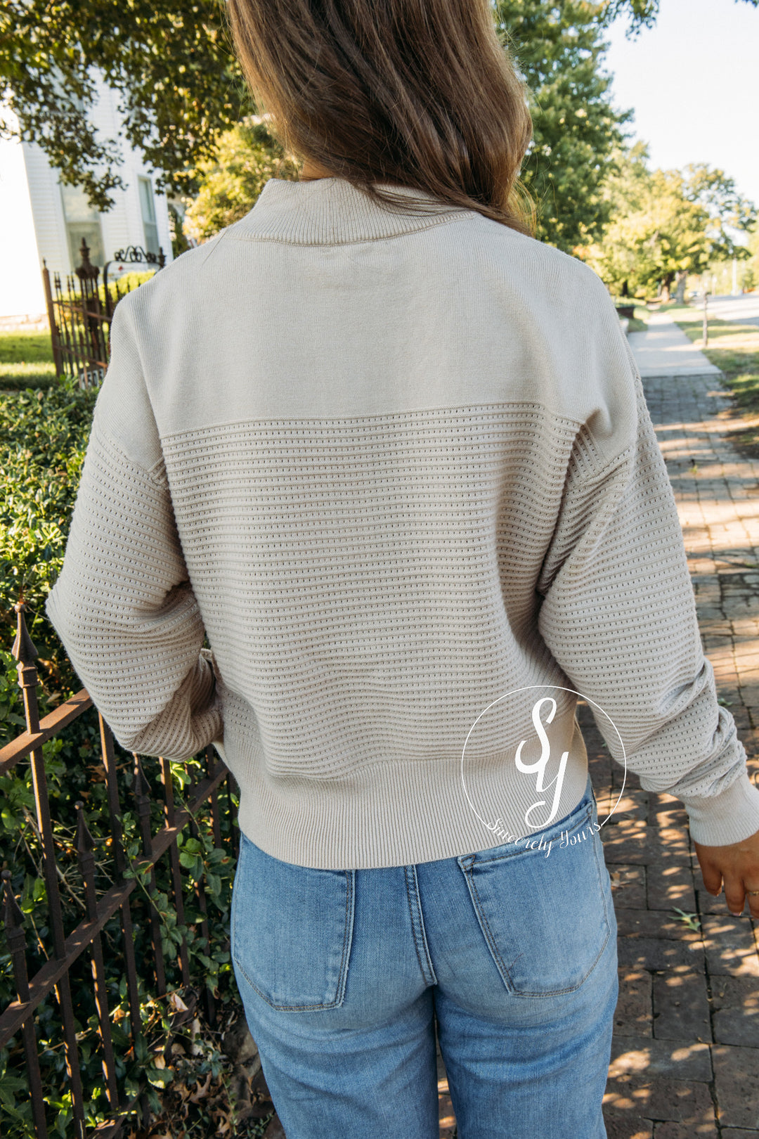 Spot On Pullover - Sand