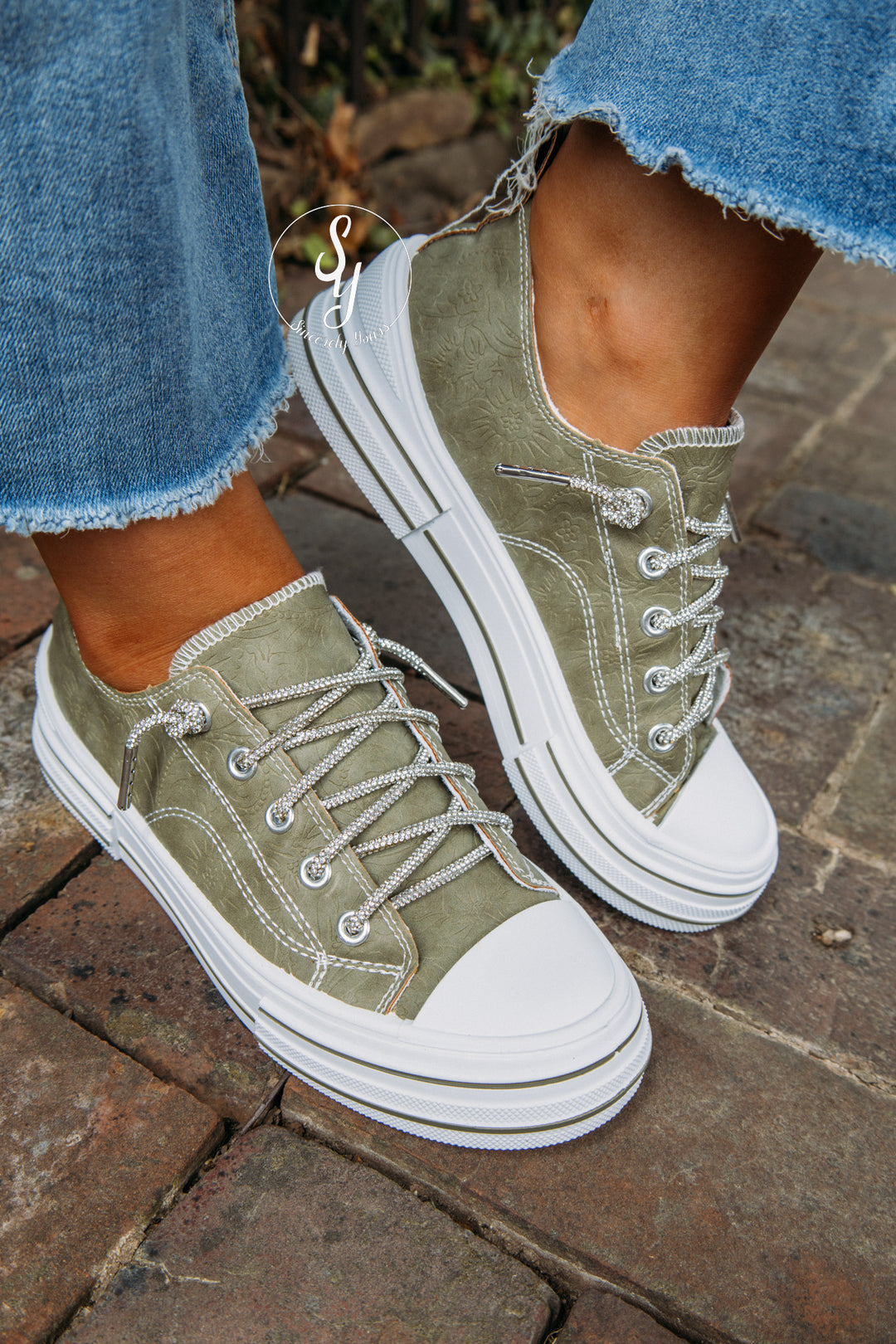So Extra Sneaker - Sage