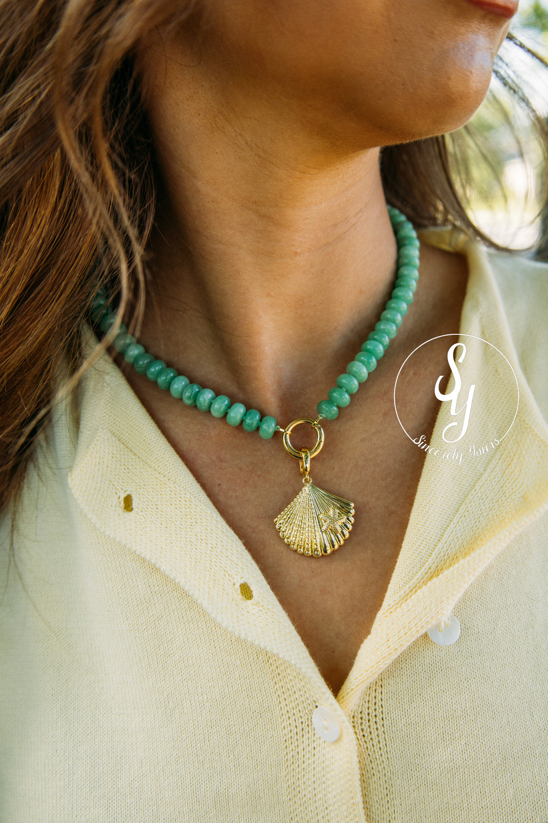 Shore Thing Necklace - Green