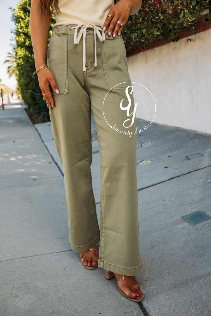 Pasture Love Denim - Herb