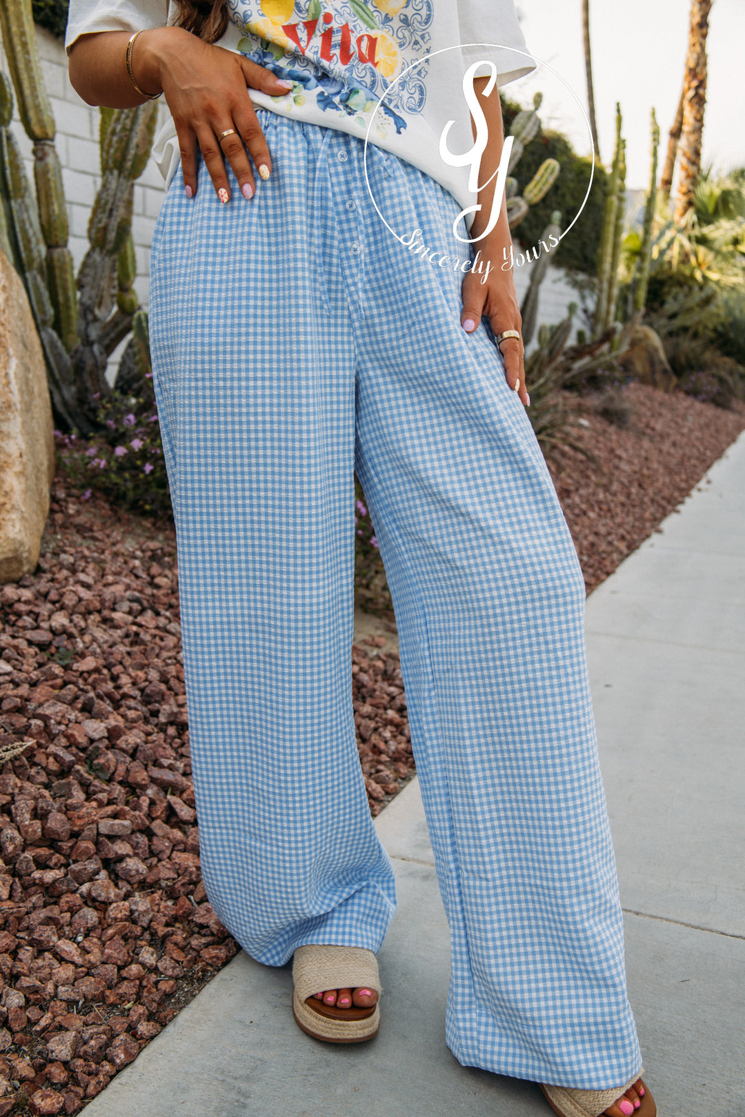 Ever So Posh Pants - Blue