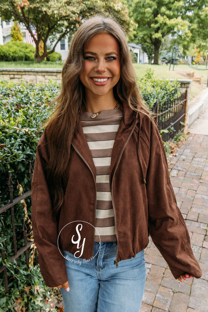 Dakota Jacket - Dk Brown