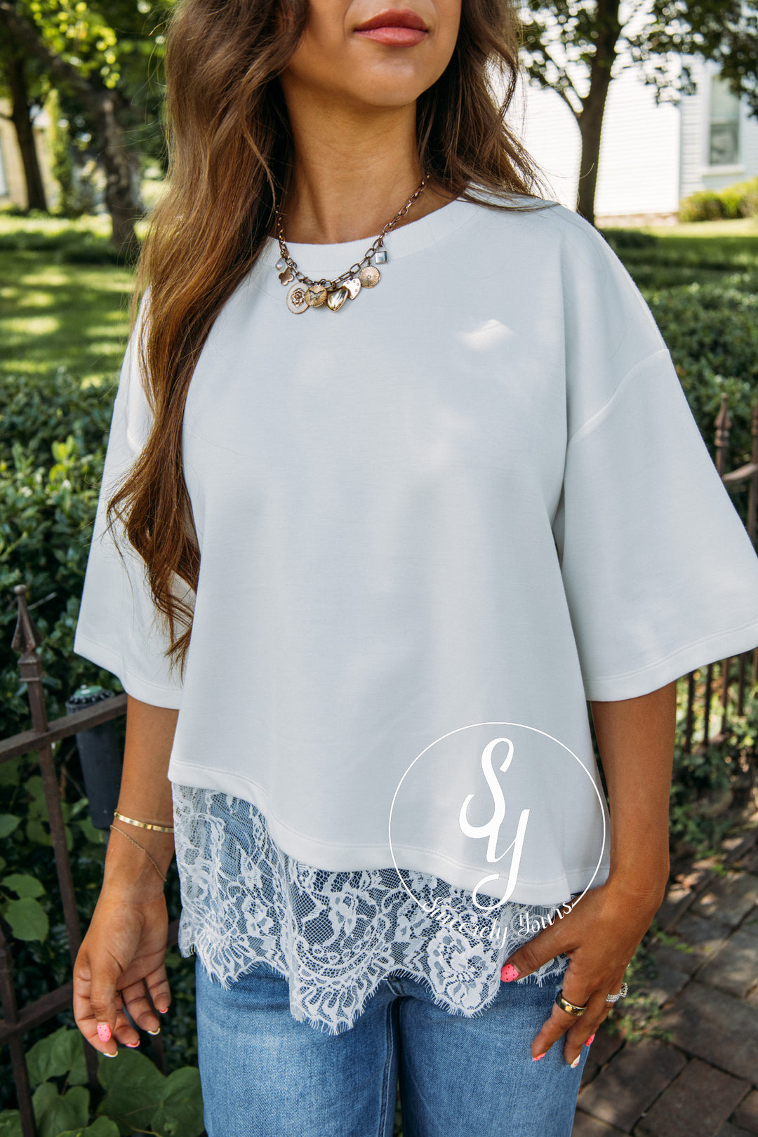 Simply Yours Top - Off White