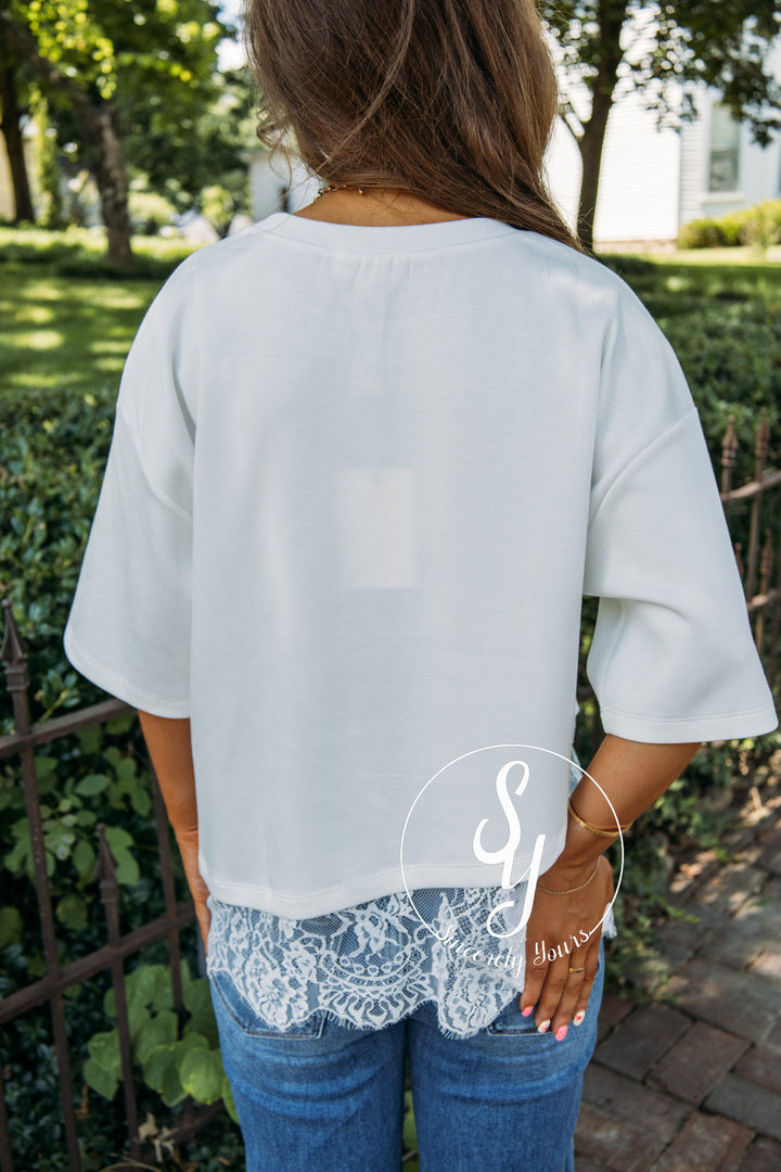 Simply Yours Top - Off White