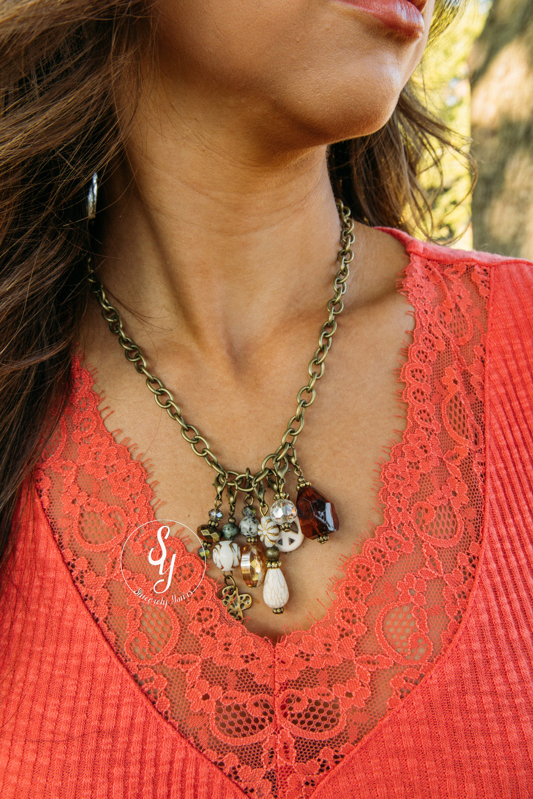 Scarlett Peace Necklace