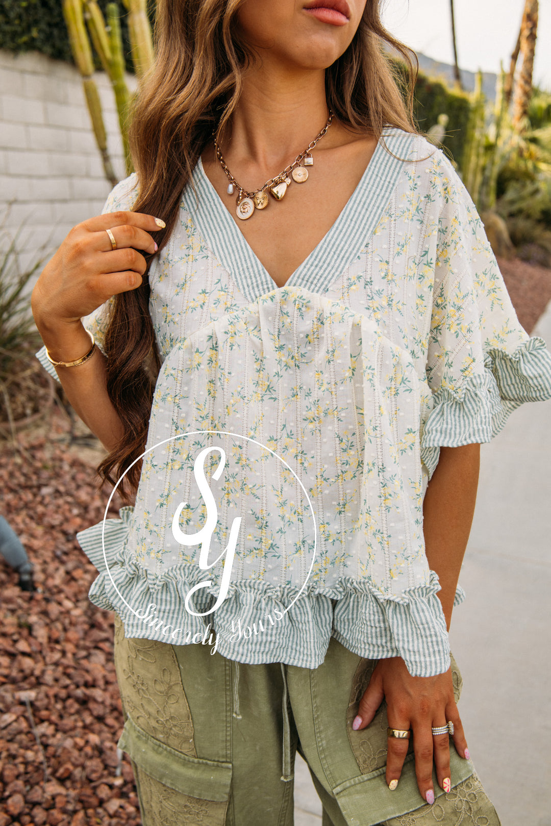 Devoted Life Top - Lemon