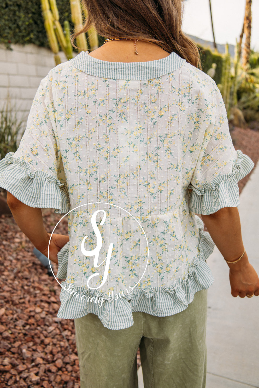 Devoted Life Top - Lemon