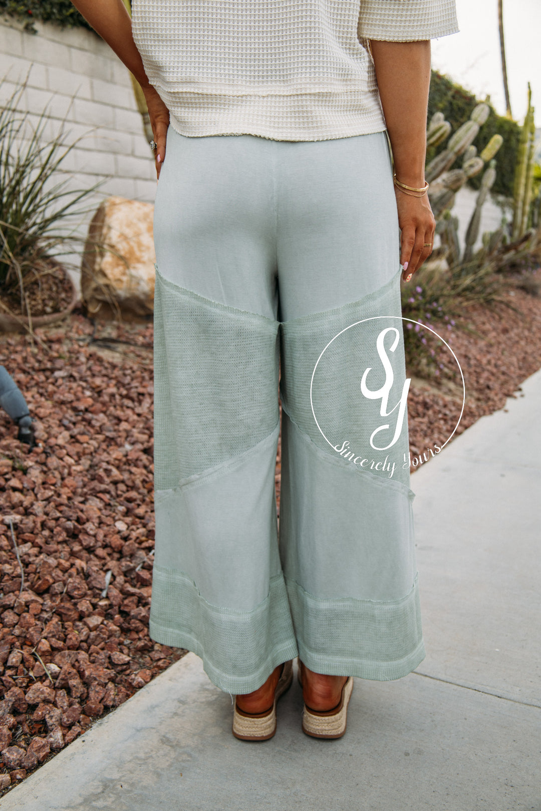 Weekend Plans Pants - Desert Sage