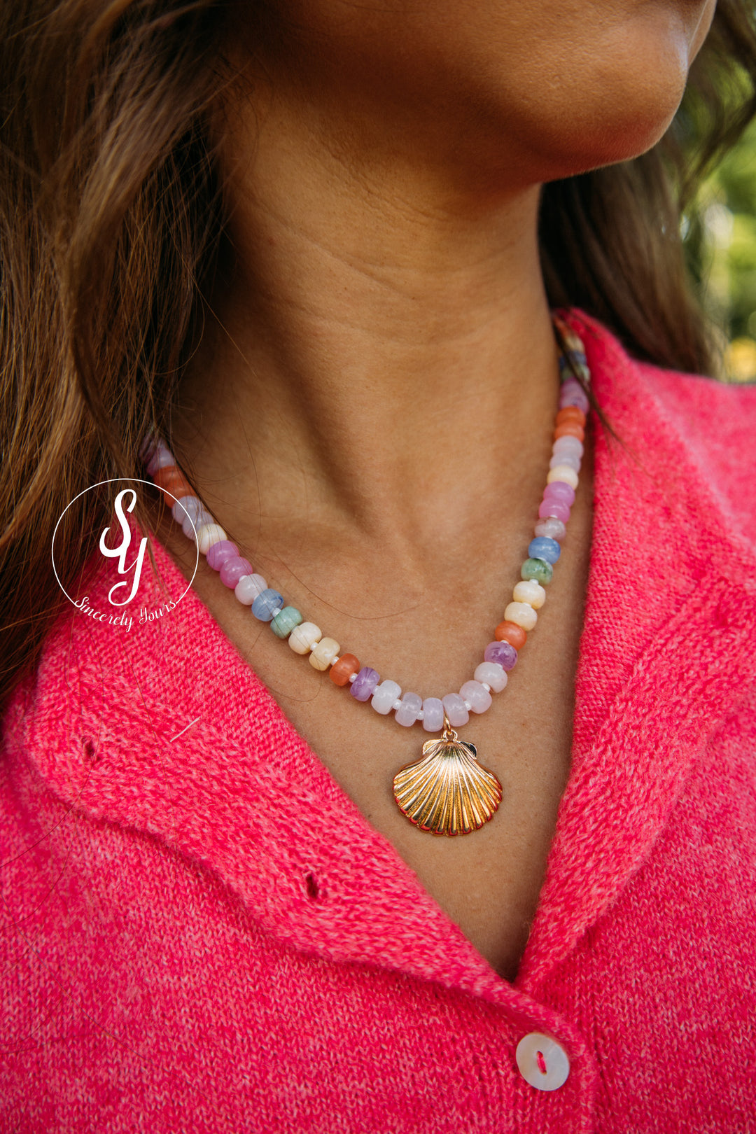 Shell Love Necklace