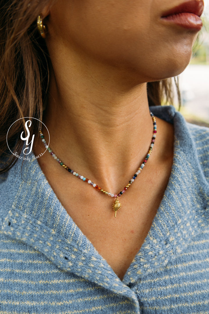 Seaside Color Necklace - Multi