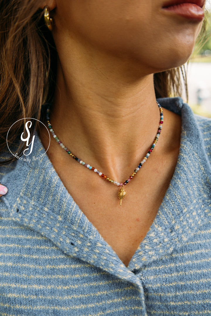 Seaside Color Necklace - Multi