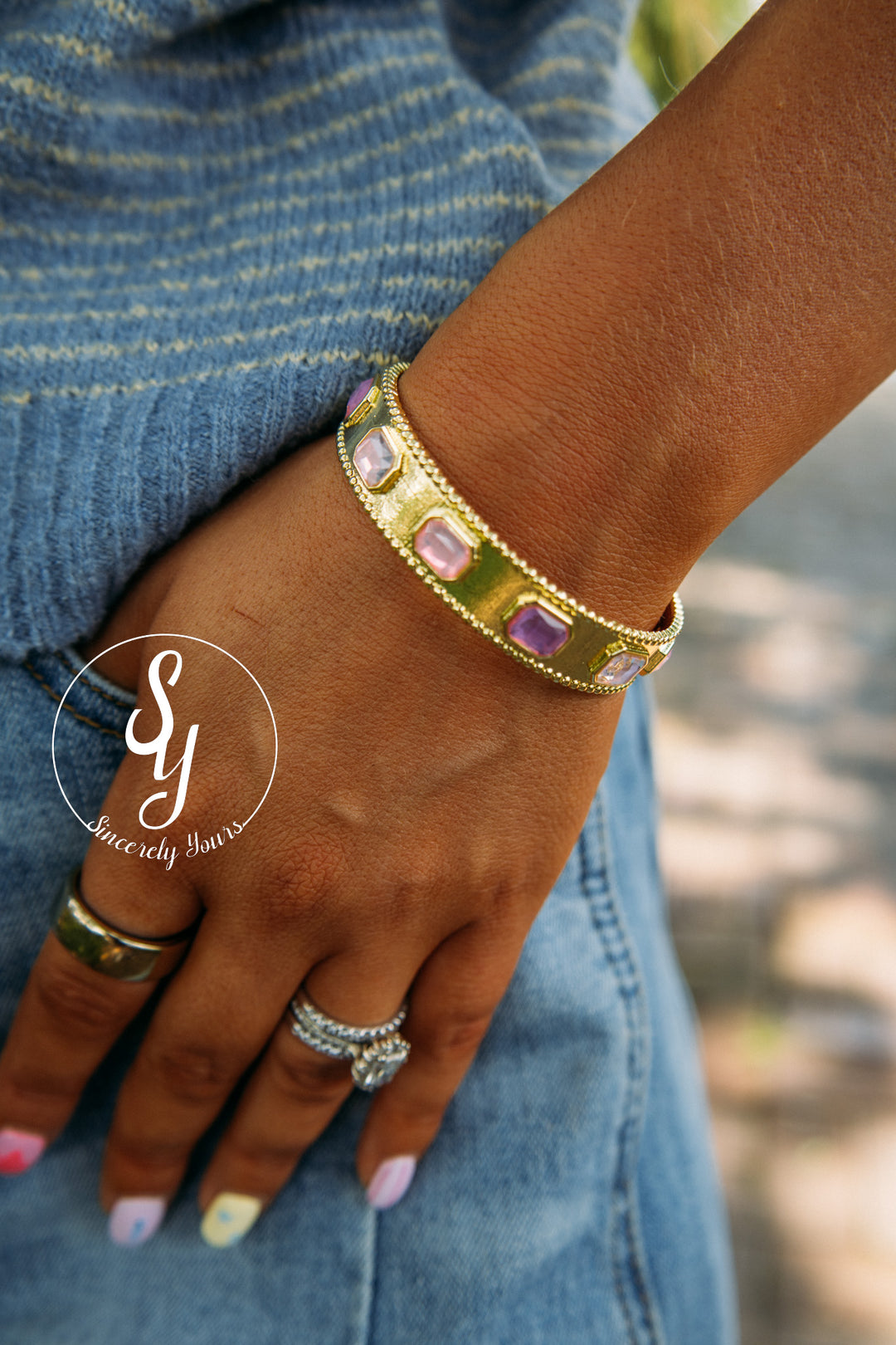 Pink Sunset Bangle