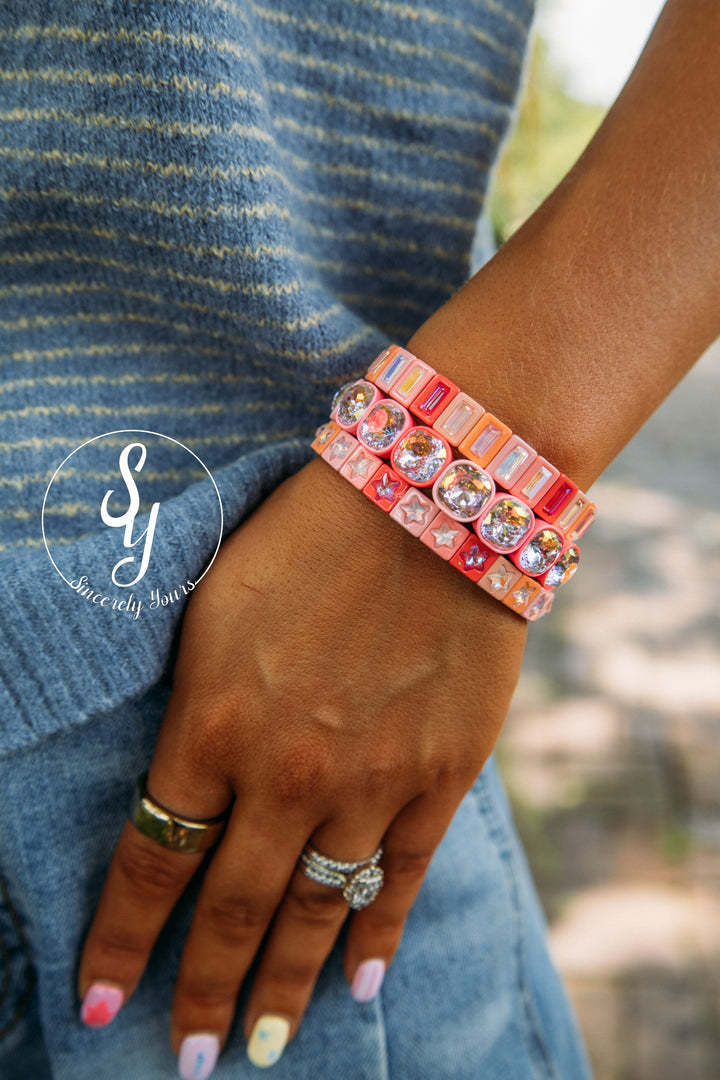 Pink Dreams Bracelet Set