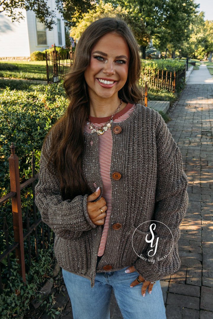 Forever In Style Sweater - Deep Taupe