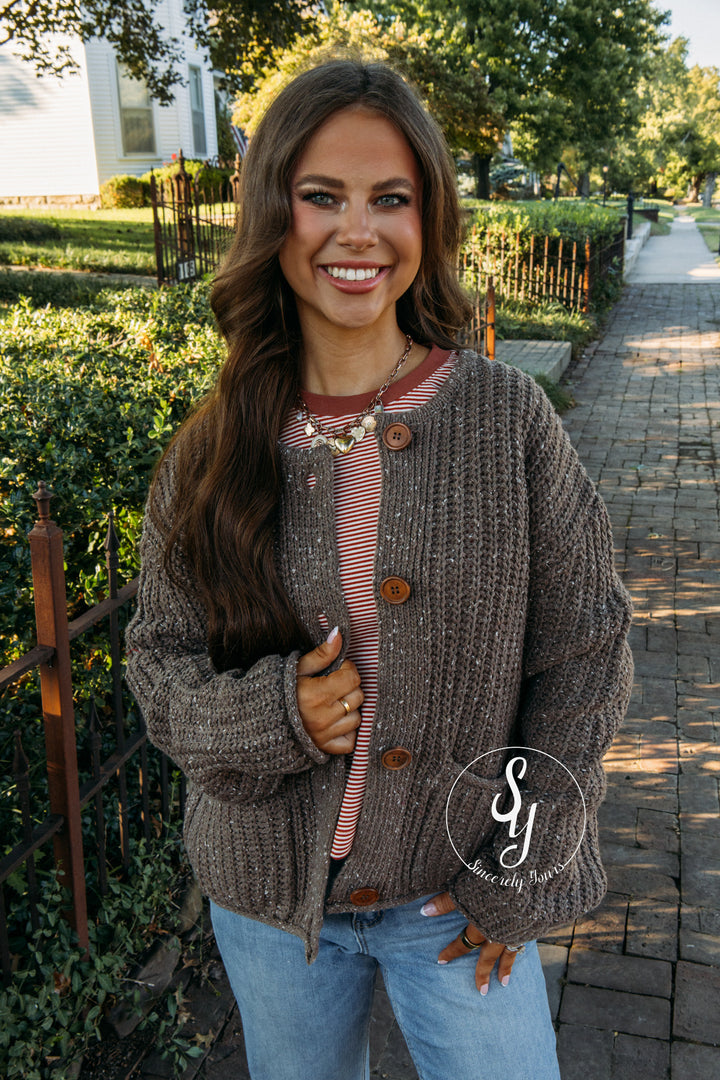 Forever In Style Sweater - Deep Taupe
