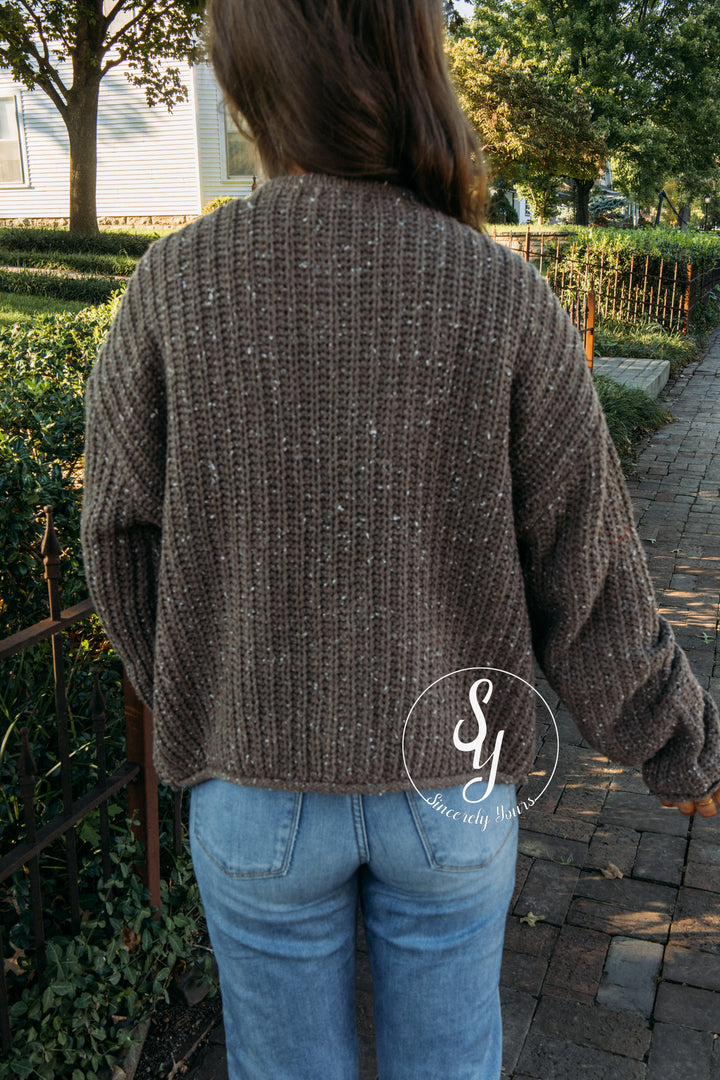 Forever In Style Sweater - Deep Taupe