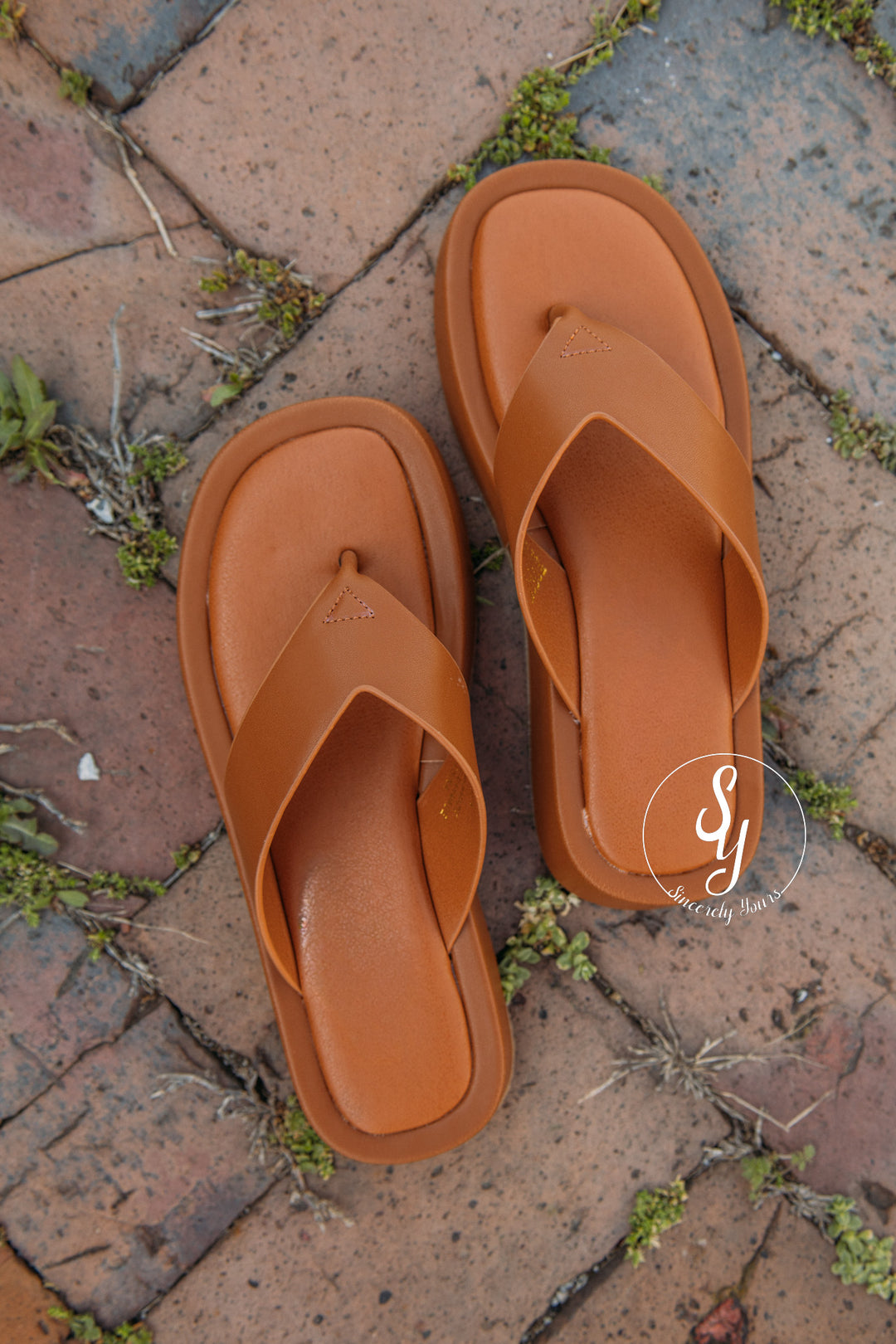 Kenji Sandal - Cognac