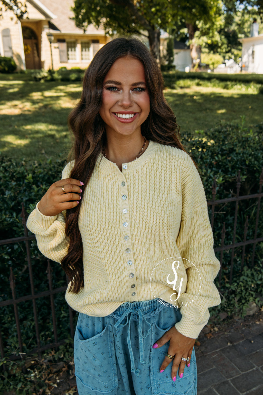 Fall Breeze Cardigan - Butter