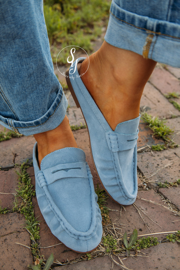 Steve Madden: Rafe Mule- Dusty Blue