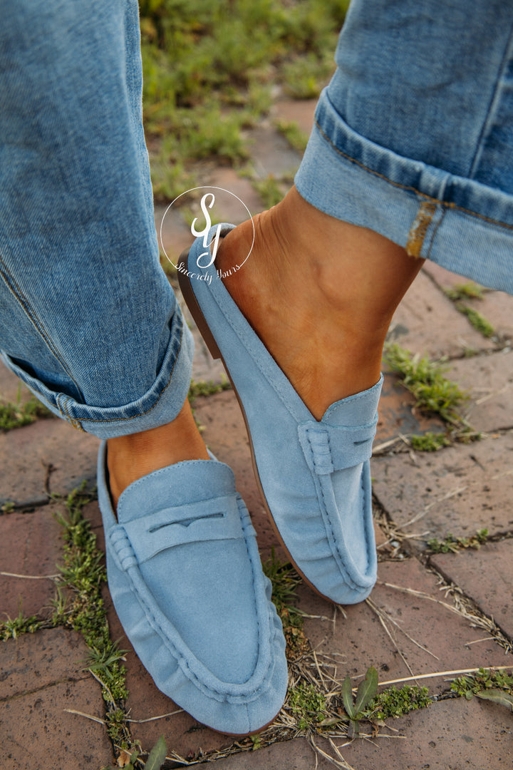 Steve Madden: Rafe Mule- Dusty Blue