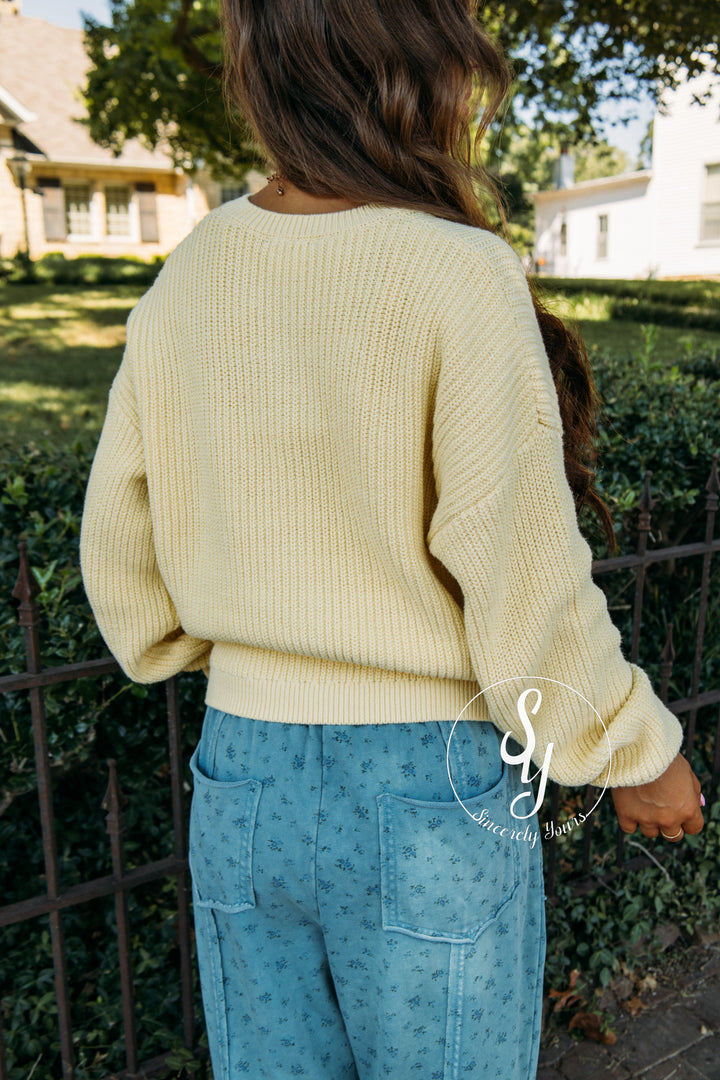 Fall Breeze Cardigan - Butter