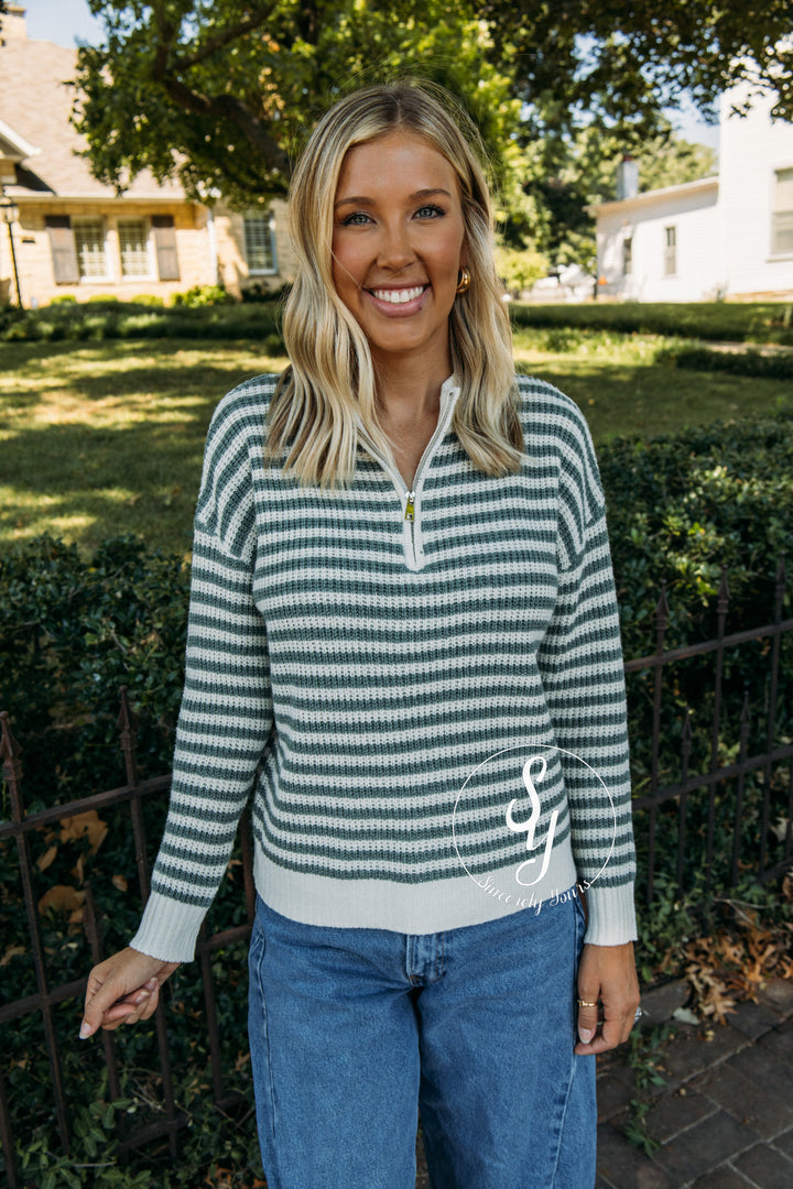 Comforting Pullover - Dark Sage