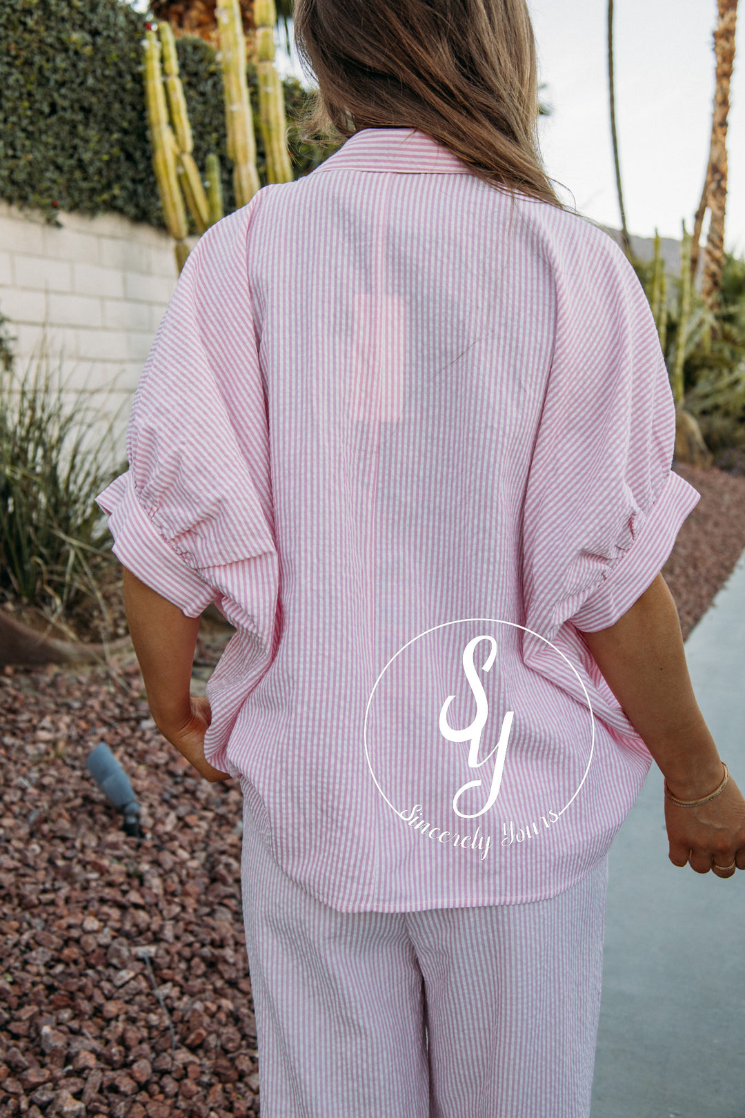 Classic Stripe Set - Pink