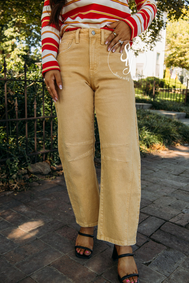 Kit Barrel Denim - Sahara Sun