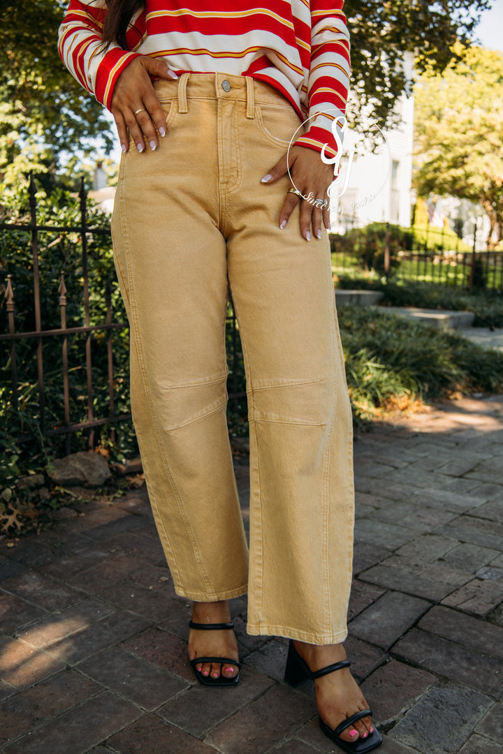 Kit Barrel Denim - Sahara Sun