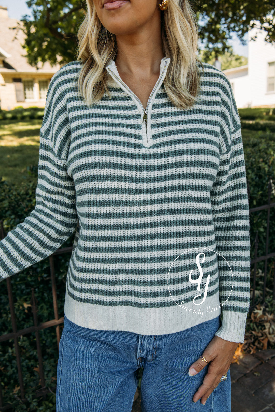 Comforting Pullover - Dark Sage