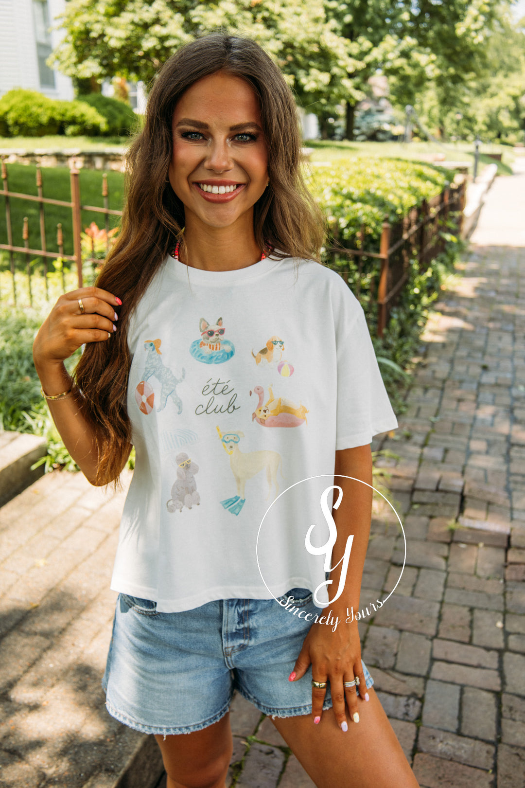 Good Dog Graphic Tee - White