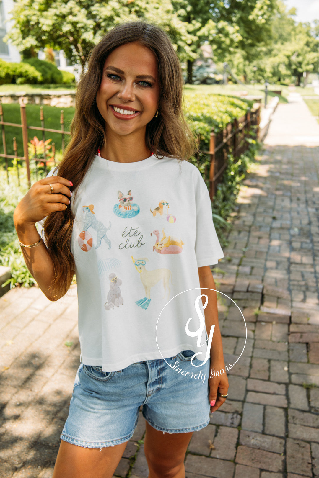 Good Dog Graphic Tee - White