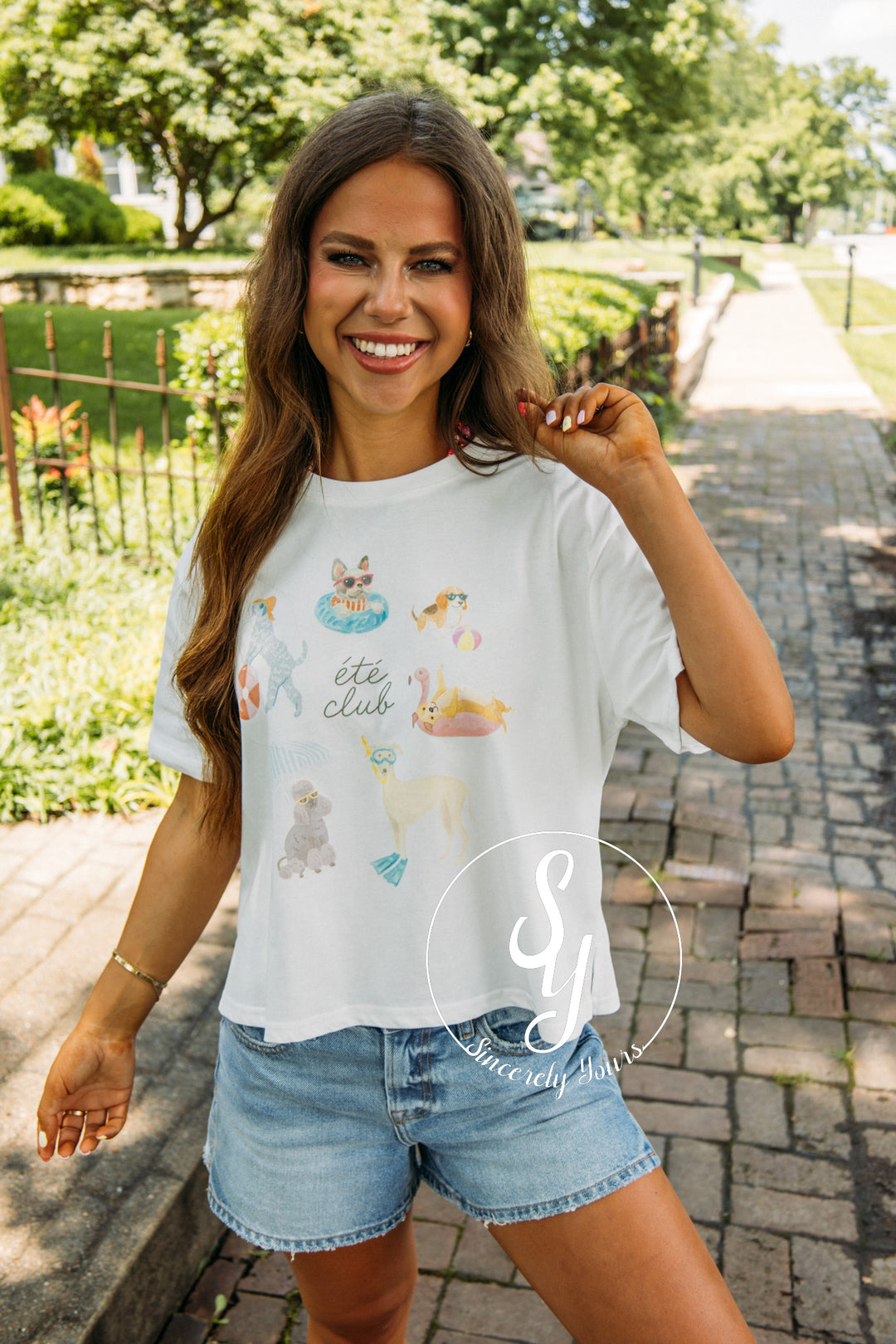 Good Dog Graphic Tee - White