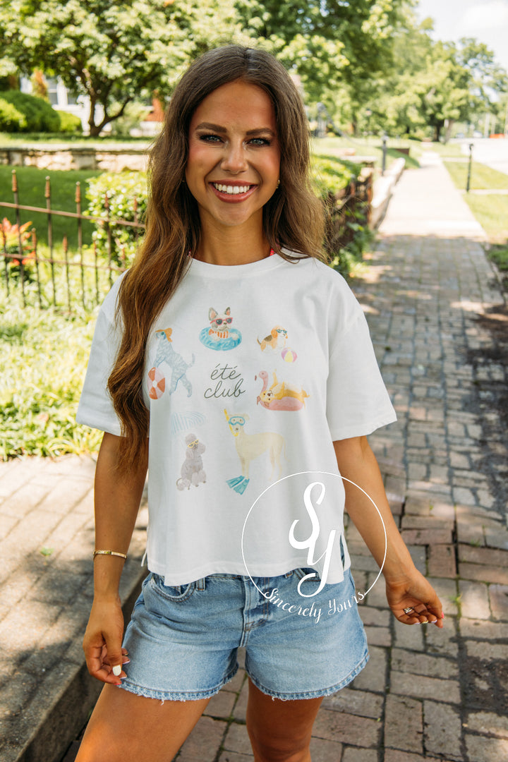 Good Dog Graphic Tee - White
