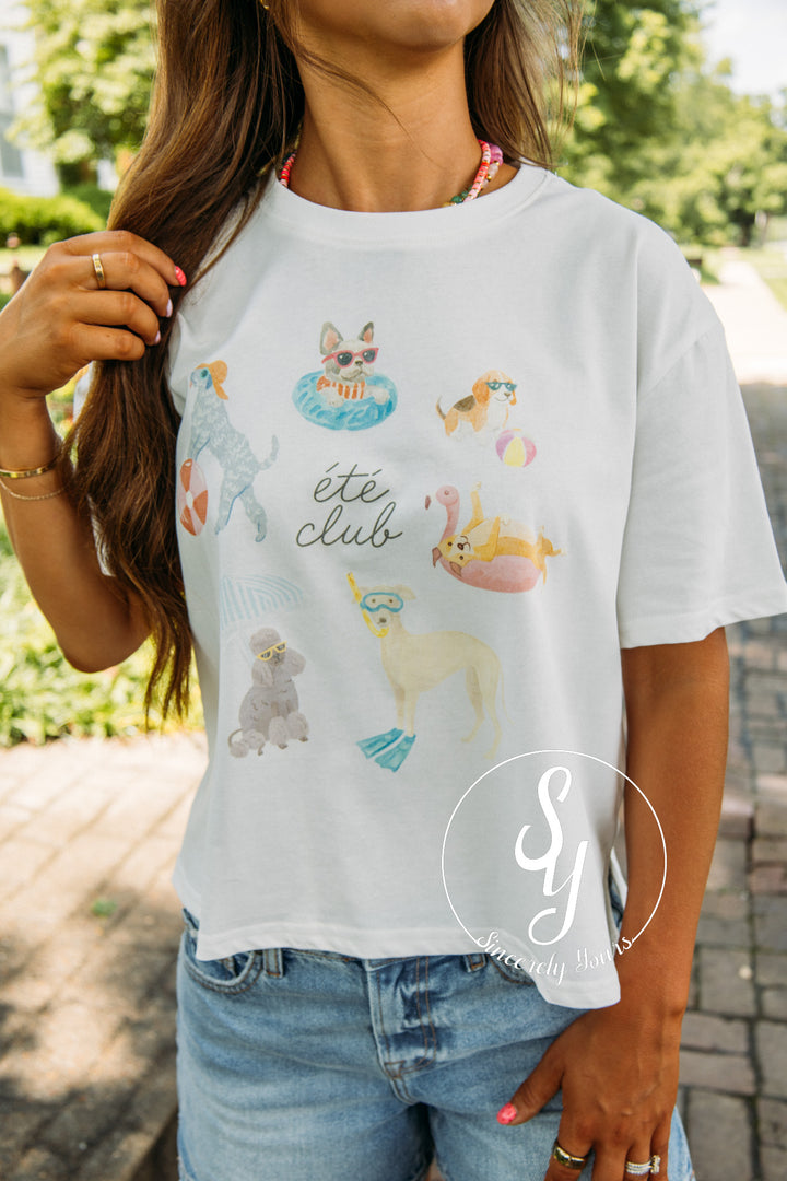 Good Dog Graphic Tee - White