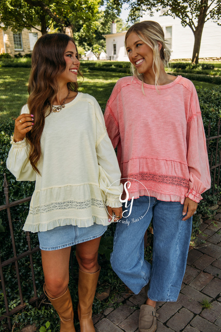 The Daydream Top - Butter Yellow