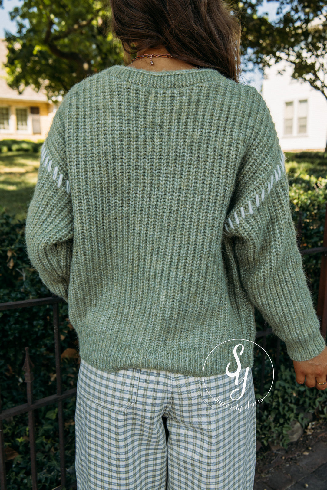 Main Love Cardigan - Dark Sage