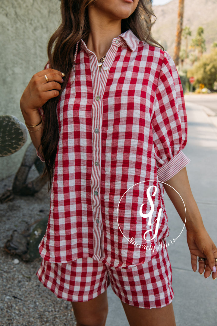 Weekend Vibes Set - Red