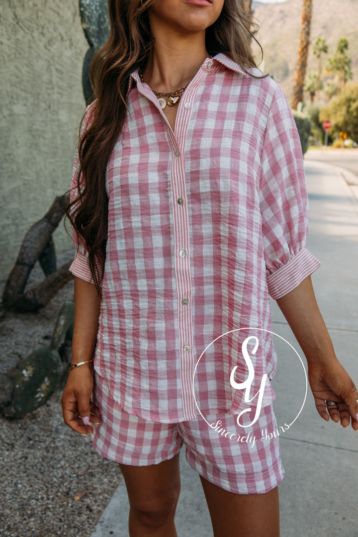 Weekend Vibes Set - Pink