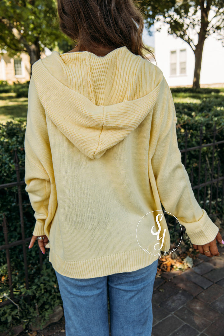 Sweet Pea Hoodie - Butter
