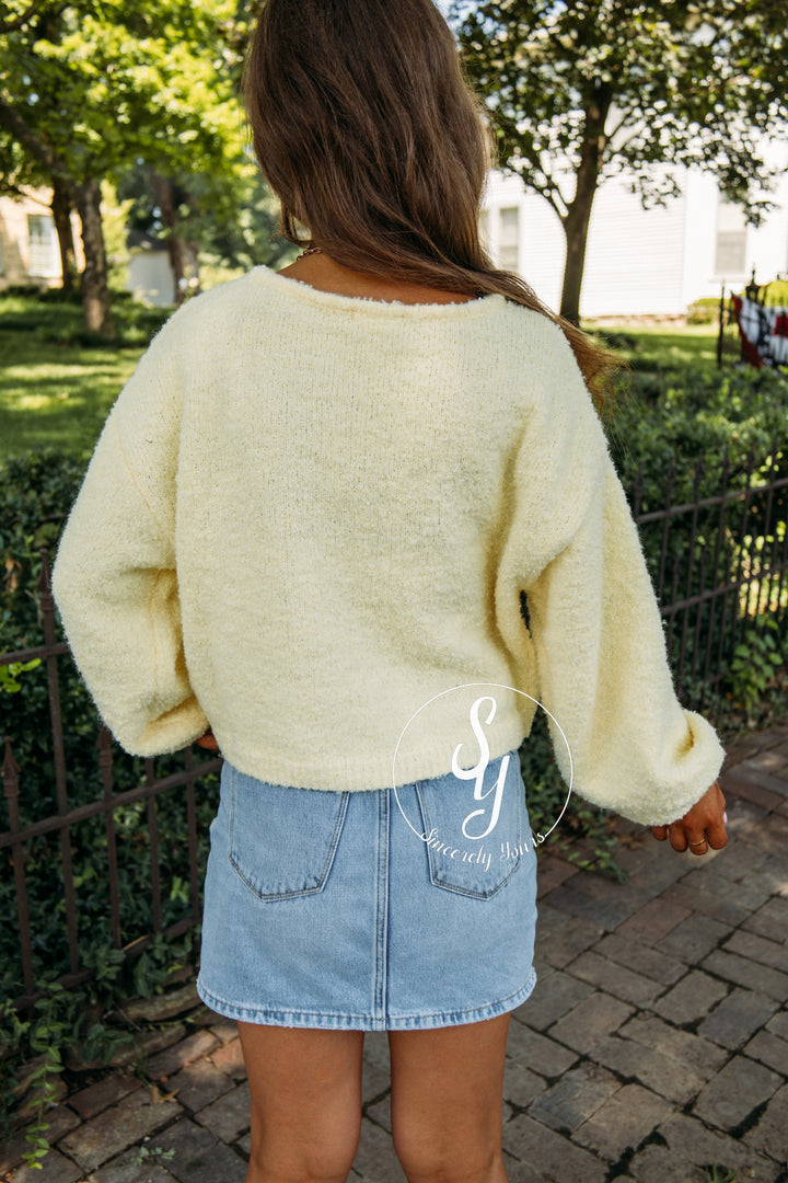 Signature Sweater - Yellow