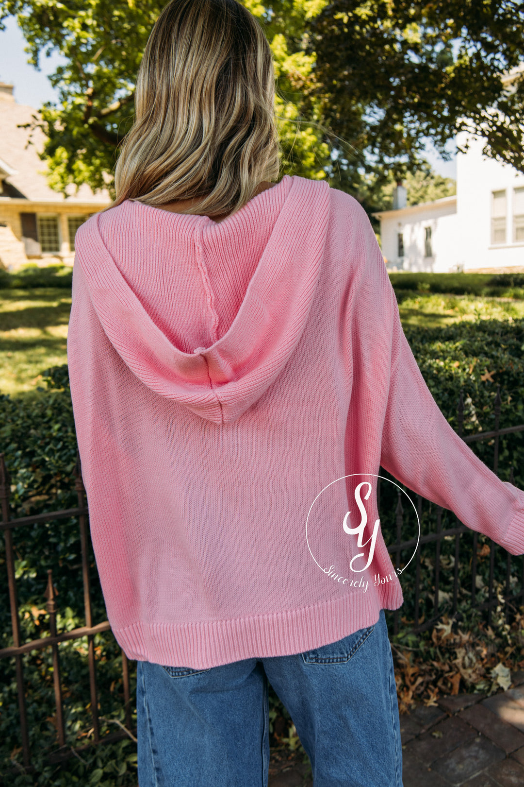 Sweet Pea Hoodie - Pink