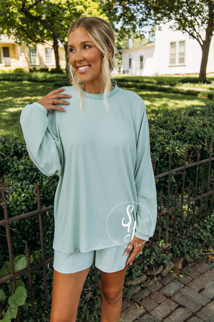 Breezy Air Top - Mint