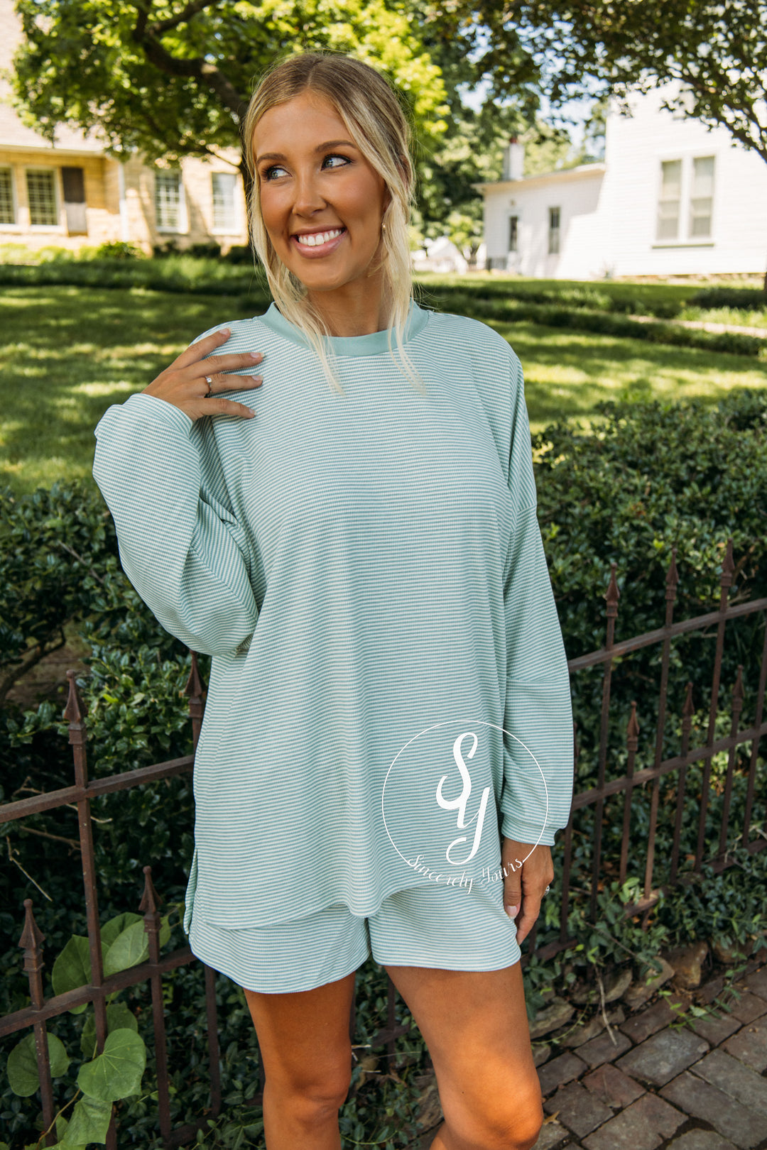 Breezy Air Top - Mint