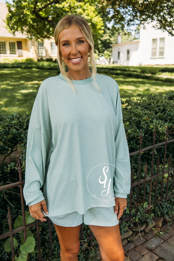 Breezy Air Top - Mint