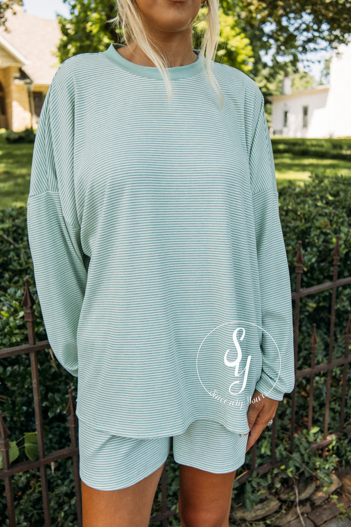 Breezy Air Top - Mint