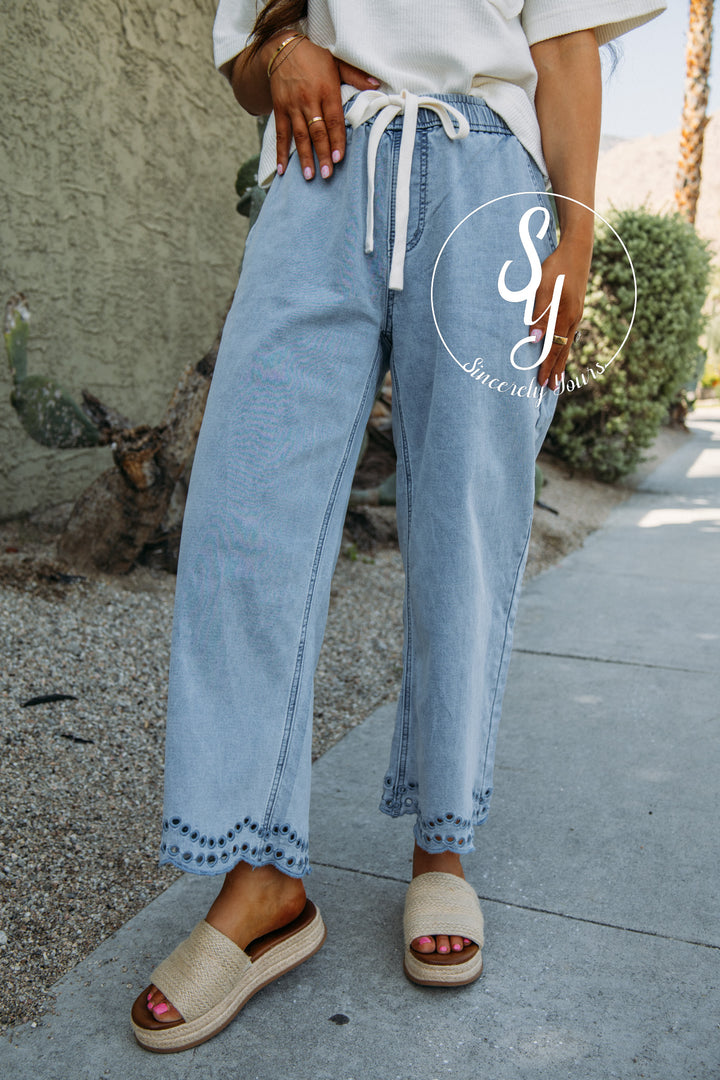 Design For Years Pant - Medium Blue Wash