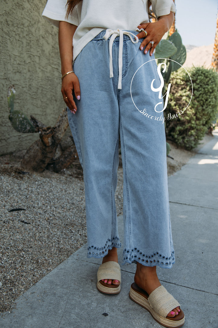 Design For Years Pant - Medium Blue Wash