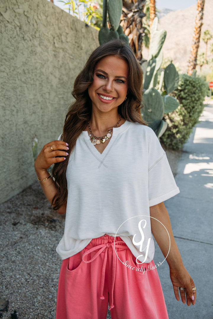 Fresh Feels Top - Ivory