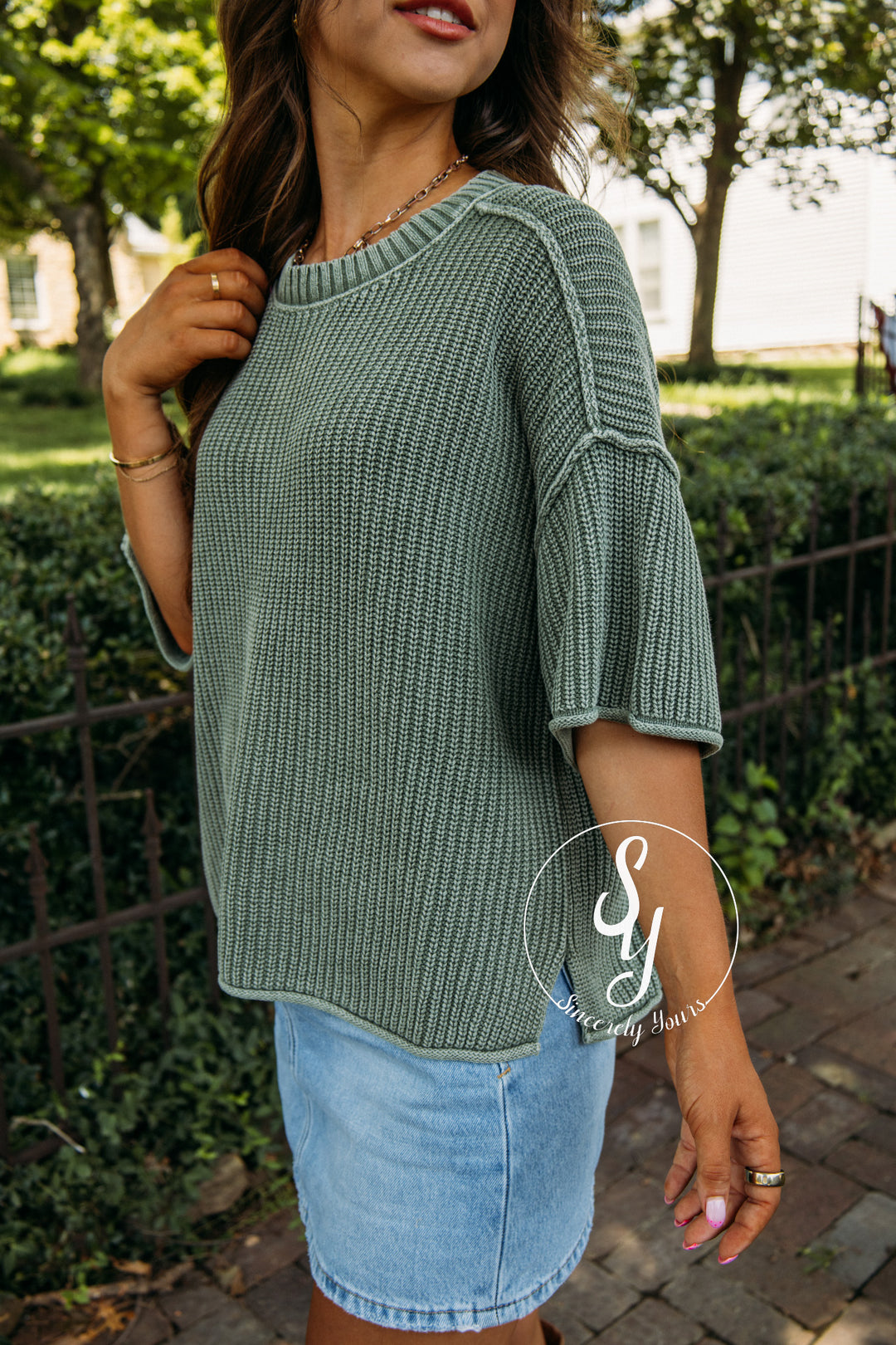 Monroe Sweater - Olive